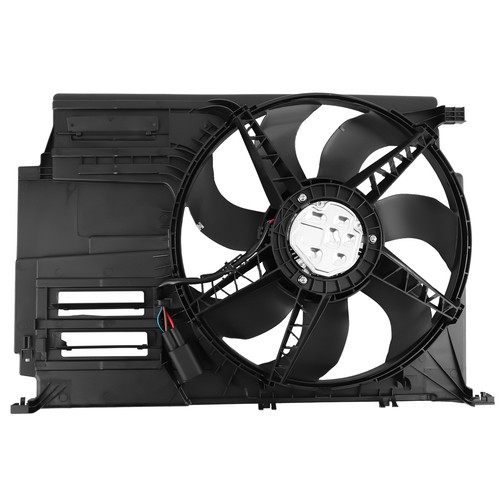 Electric radiator cooling - radiator, fan